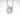 18ct White Gold Fleur Cluster Pendant