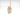 18ct Yellow Gold Fleur Pendant
