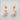18ct Rose Gold Coppélia White Pearl Drop Earrings
