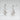 18ct White Gold Coppélia White Pearl Drop Earrings