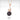 Silver & 18ct Rose Gold Giselle Tahitian Pearl Necklace