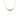 9ct Yellow Gold Asymmetric Pastel Cluster Necklace